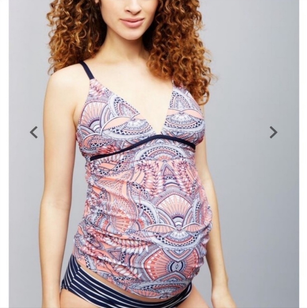 2 piece Pea In The Pod Maternity Swim Set
